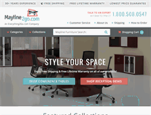 Tablet Screenshot of mayline2go.com
